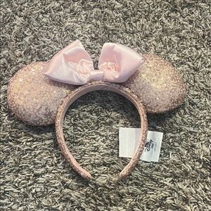 Disney Pink Sequin Ears with Bow
